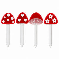 Mushroom Plant Stakes (Set of 4) - Glowforge
