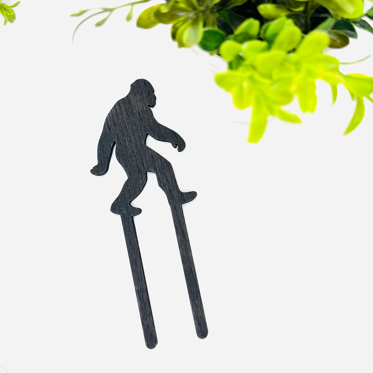 Mystic Bigfoot Plant Stake - Glowforge