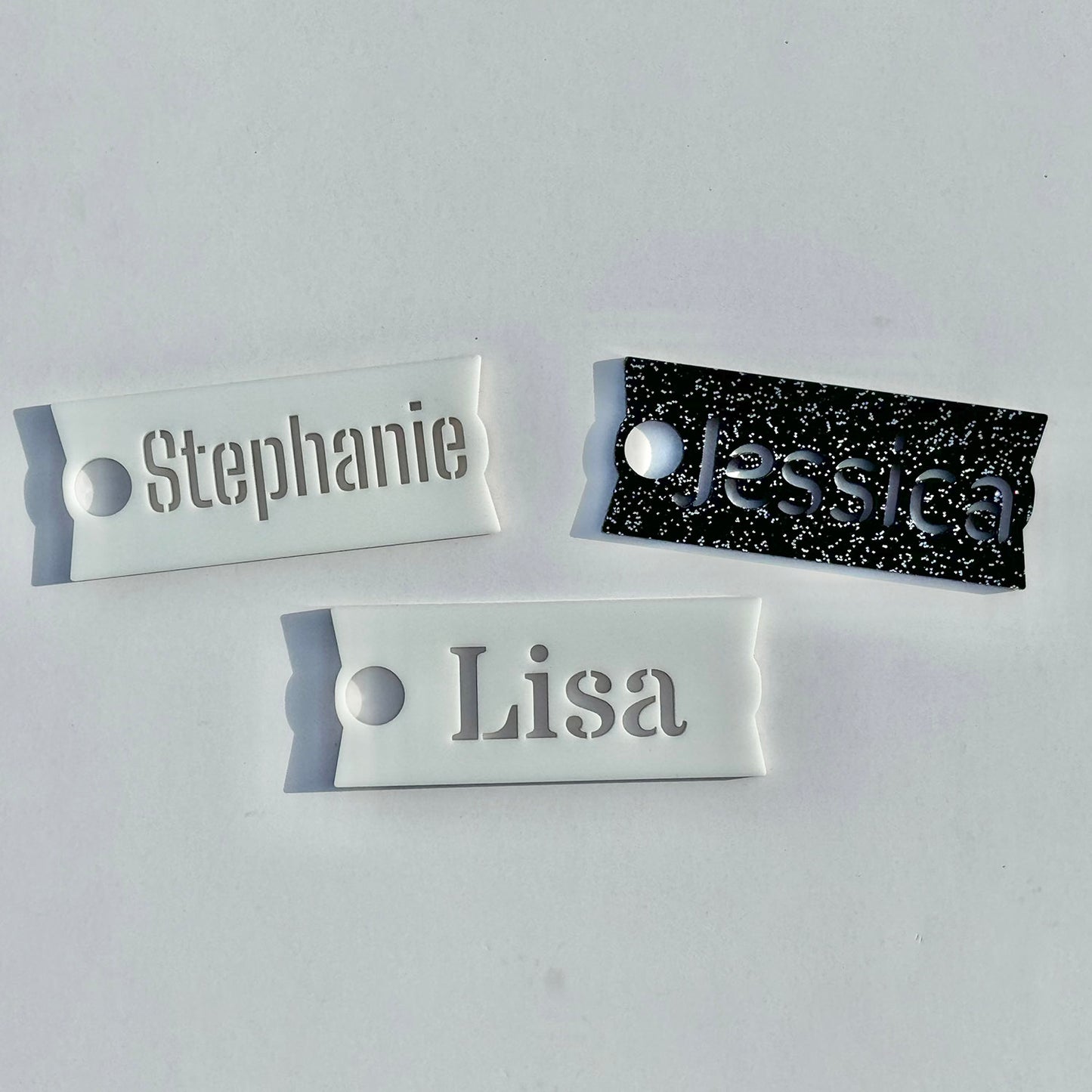 Name Stencil Toppers compatible with 40 oz Stanley Cup (Set of 5)