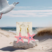 Nautical Starfish Summer Earrings