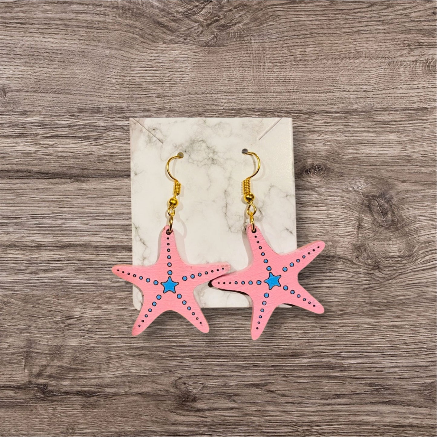 Nautical Starfish Summer Earrings