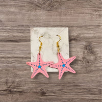 Nautical Starfish Summer Earrings
