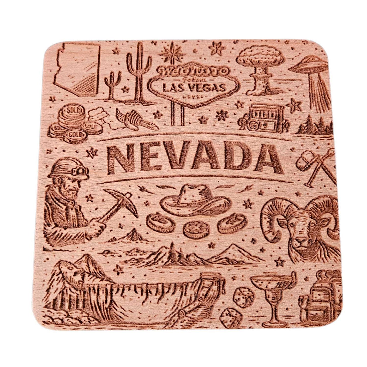 Nevada Coaster Design - Glowforge