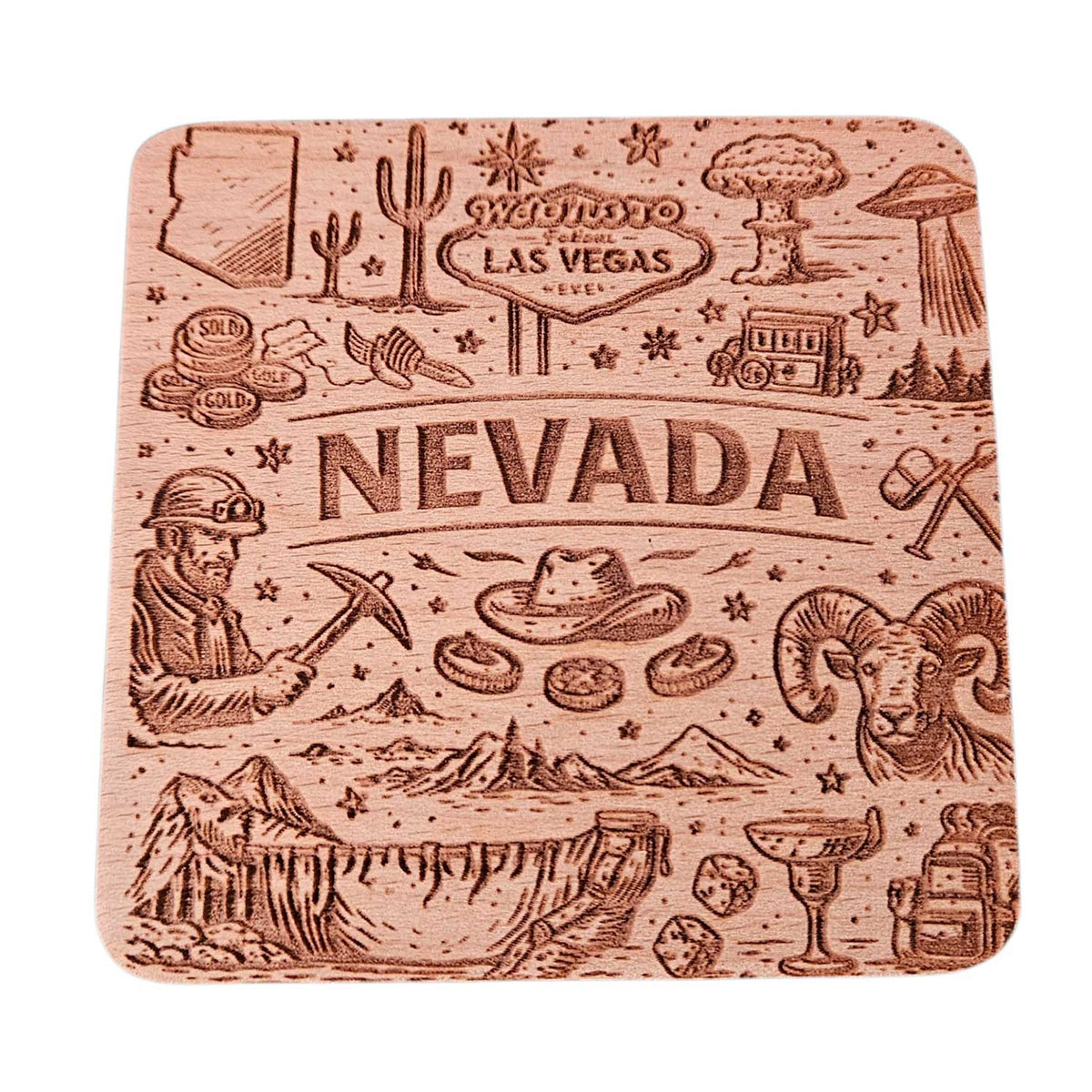 Nevada Coaster Design - Glowforge
