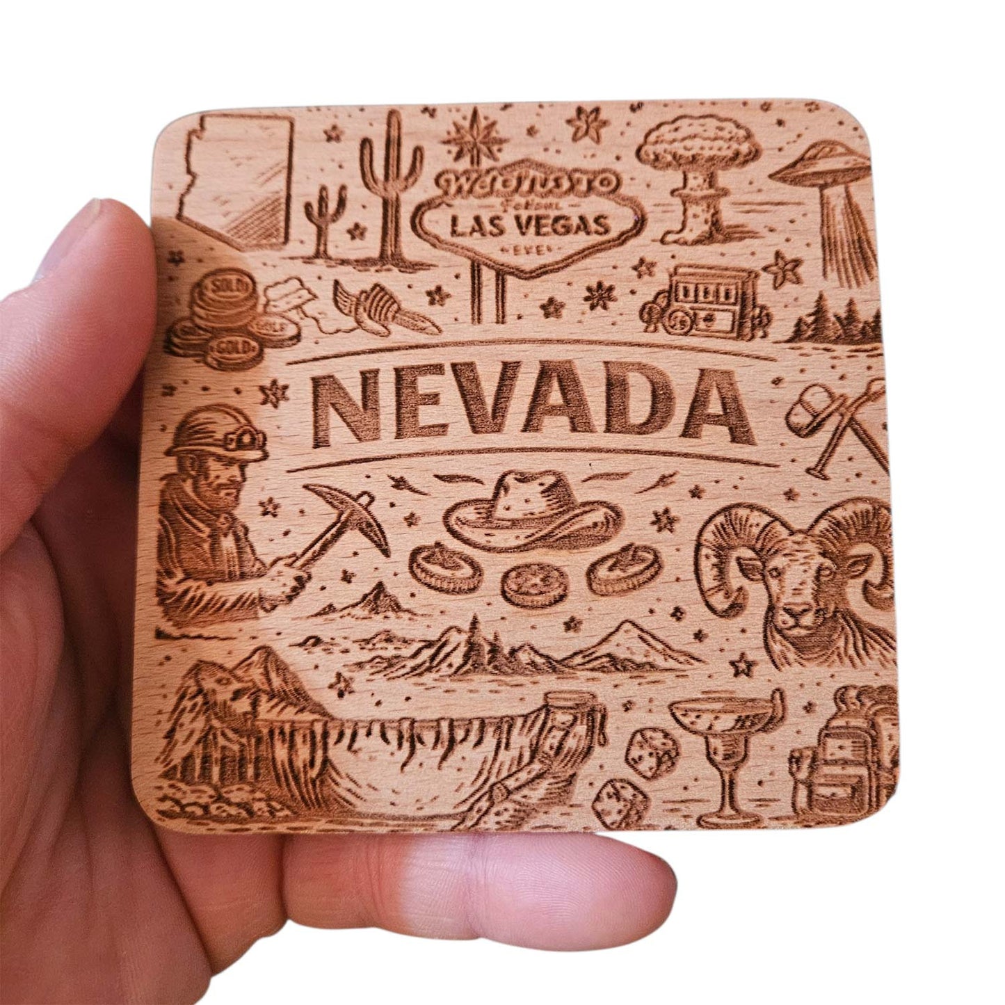 Nevada Coaster Design - Glowforge
