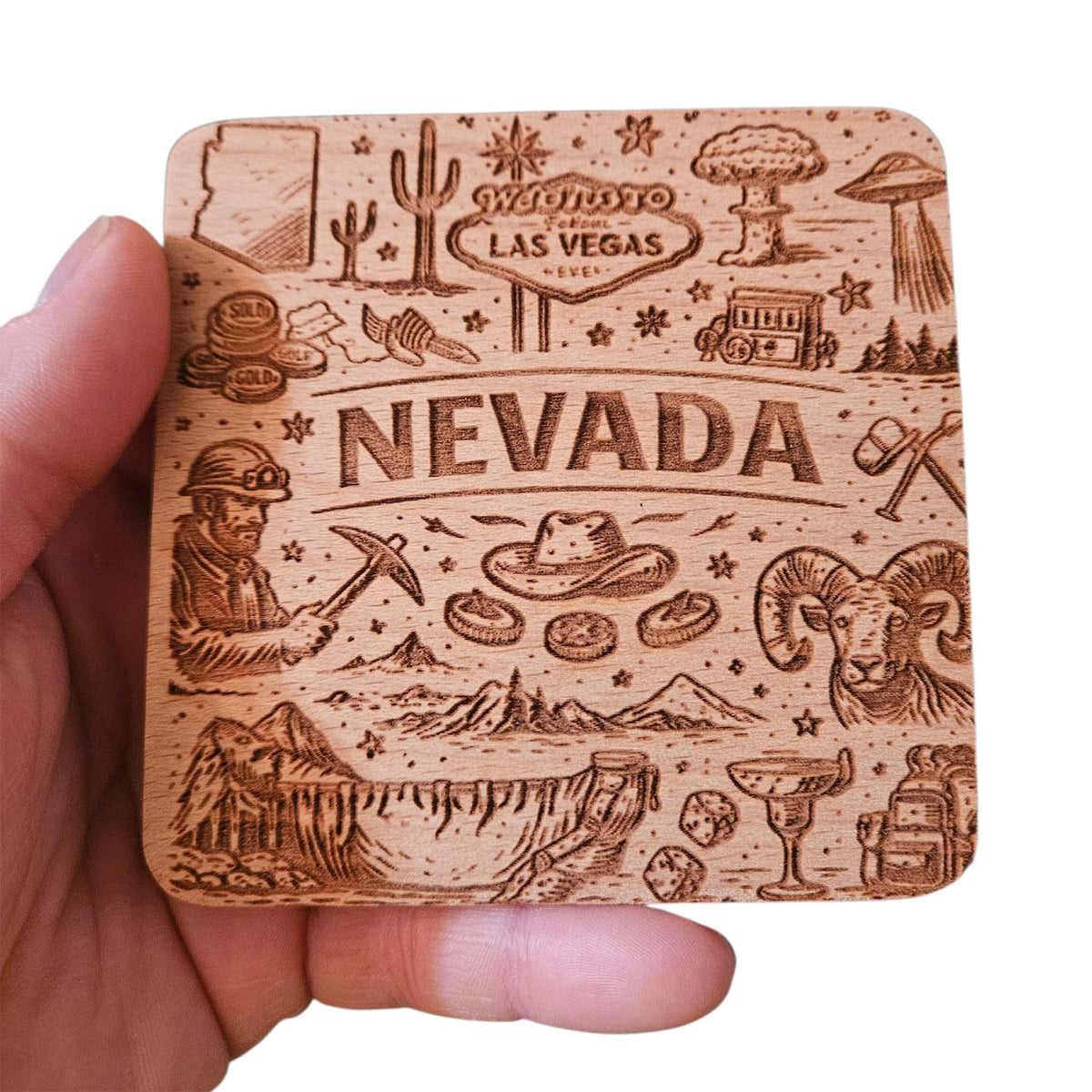 Nevada Coaster Design - Glowforge