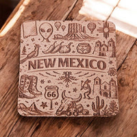 New Mexico Coaster Design - Glowforge