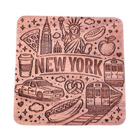 New York Coaster Design - Glowforge