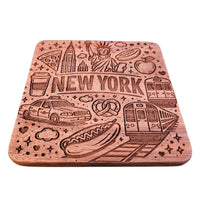 New York Coaster Design - Glowforge