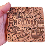 New York Coaster Design - Glowforge