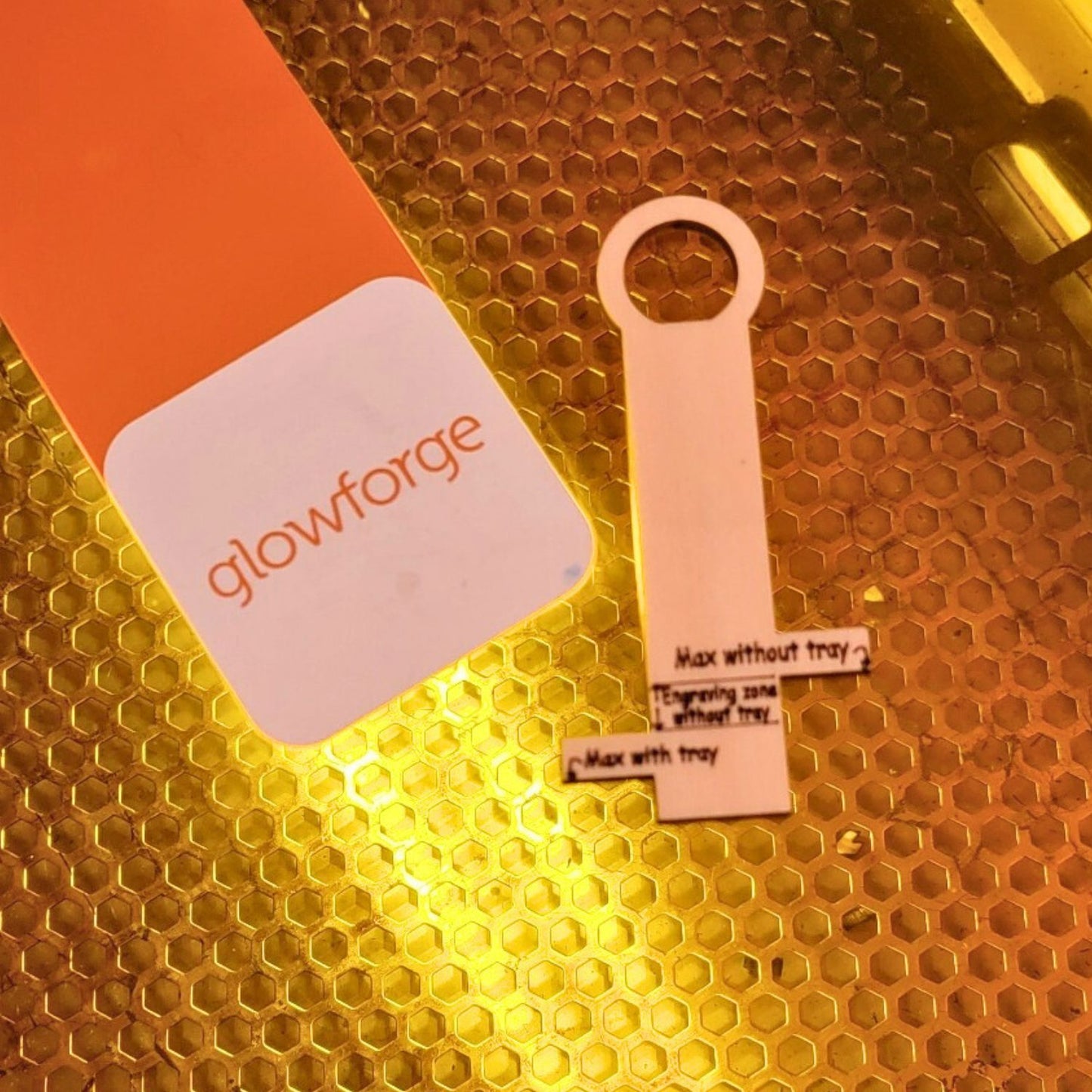 No Measure Engraving Zone Tool - Glowforge