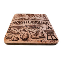 North Carolina Coaster Design - Glowforge