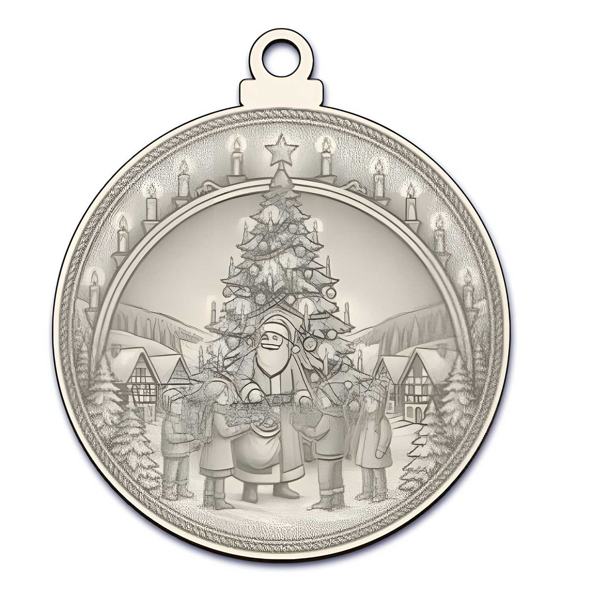 Nostalgic St. Niklaus Ornament - Glowforge