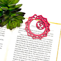 OHM Symbol Shaped Bookmark with Card Backer - Paperclip - Snack Bag Closure - Glowforge