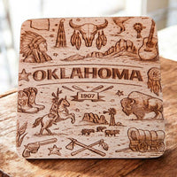 Oklahoma Coaster Design - Glowforge