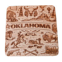 Oklahoma Coaster Design - Glowforge