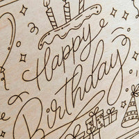 Opening Birthday Gift Bag - Reusable Gift Packaging for Parties - Glowforge