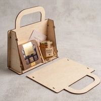 Opening Christmas Gift Bag - Reusable Holiday Gift Packaging - Glowforge