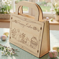Opening Easter Gift Bag - Reusable Gift Packaging for Treats & Сhocolate Eggs - Glowforge