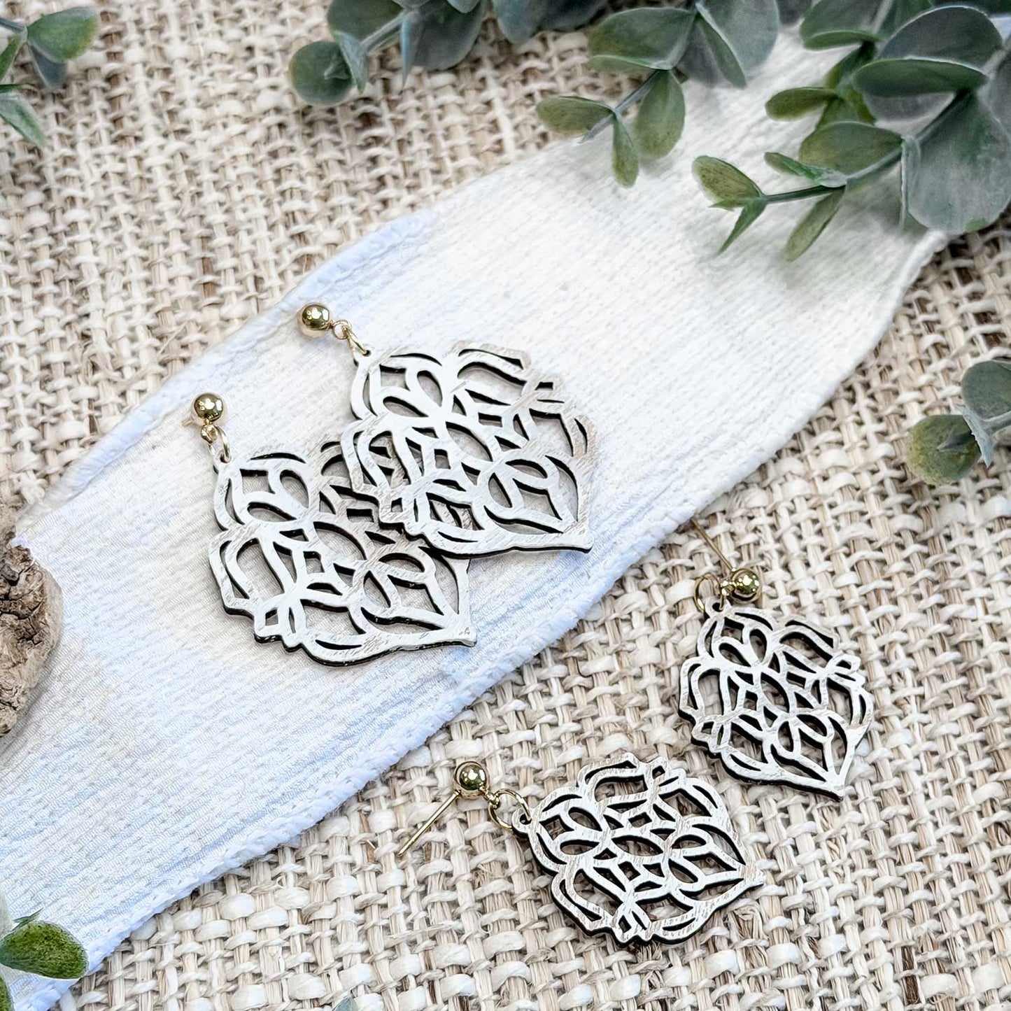 Ornate Boho Earrings (Set of 2) - Glowforge