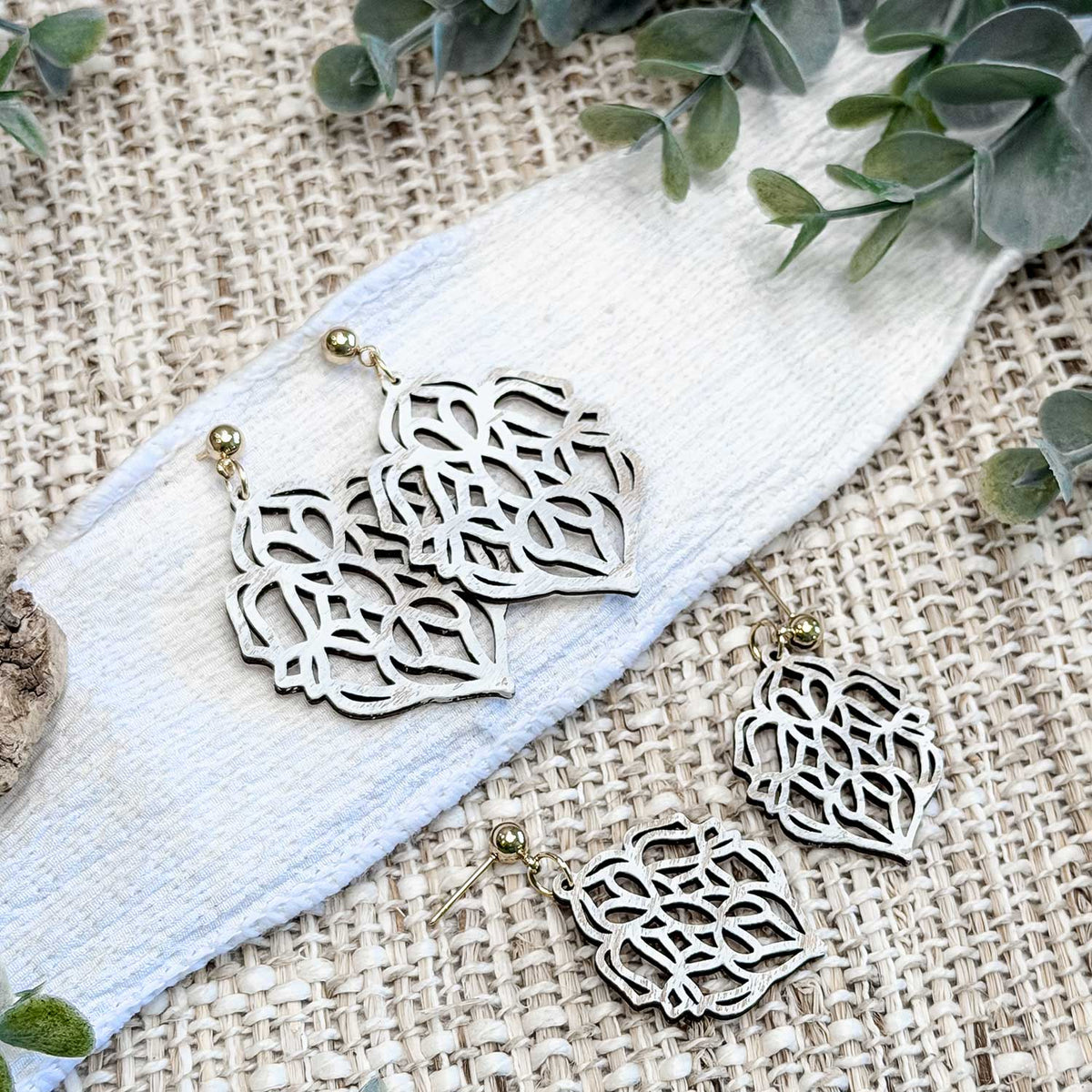 Ornate Boho Earrings (Set of 2) - Glowforge