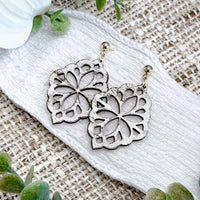 Ornate Filigree Statement Earrings