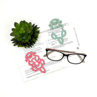 Otter Shaped Bookmark with Card Backer - Paperclip - Snack Bag Closure  - Glowforge