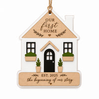 Our First Home Ornament - Glowforge