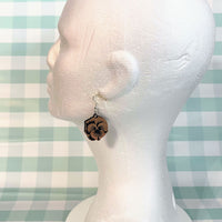Pansy Earring Pendants - Glowforge