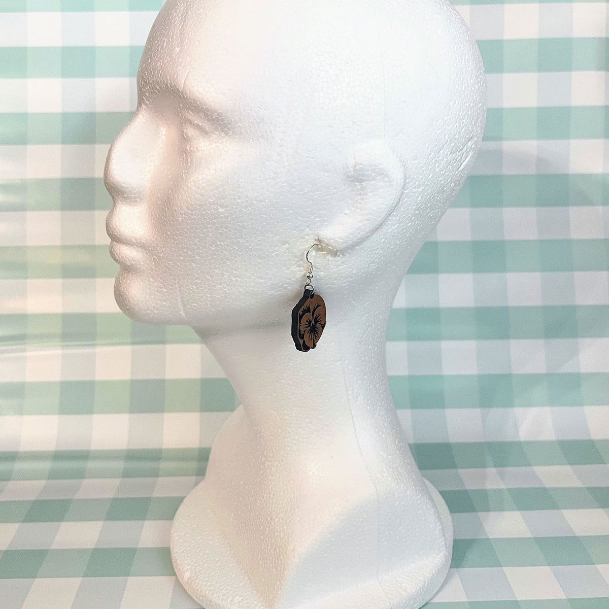 Pansy Earring Pendants - Glowforge