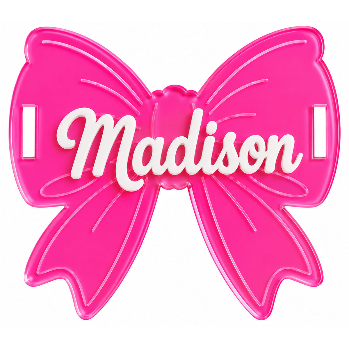 Personalized Bow Gift Topper - Glowforge