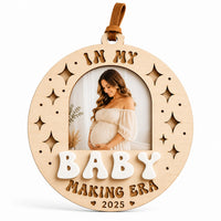 Personalized Pregnancy Photo Ornament - Glowforge