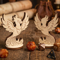 Phoenix Bird - Mythical Rebirth Flame Creature Tabletop Miniature - Glowforge