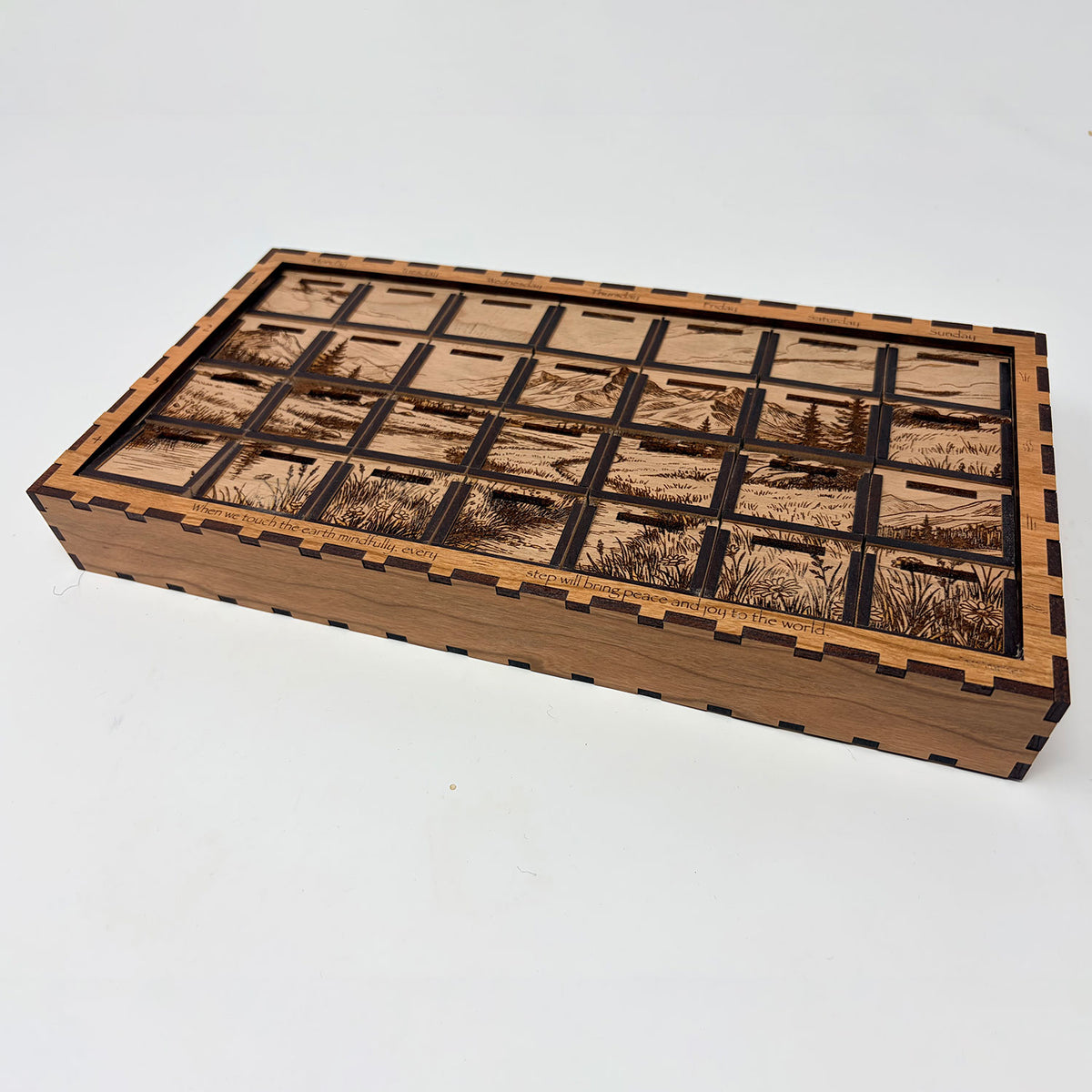 Pill Box: A Daily Wellness Organizer Hiding in Plain Sight - Glowforge