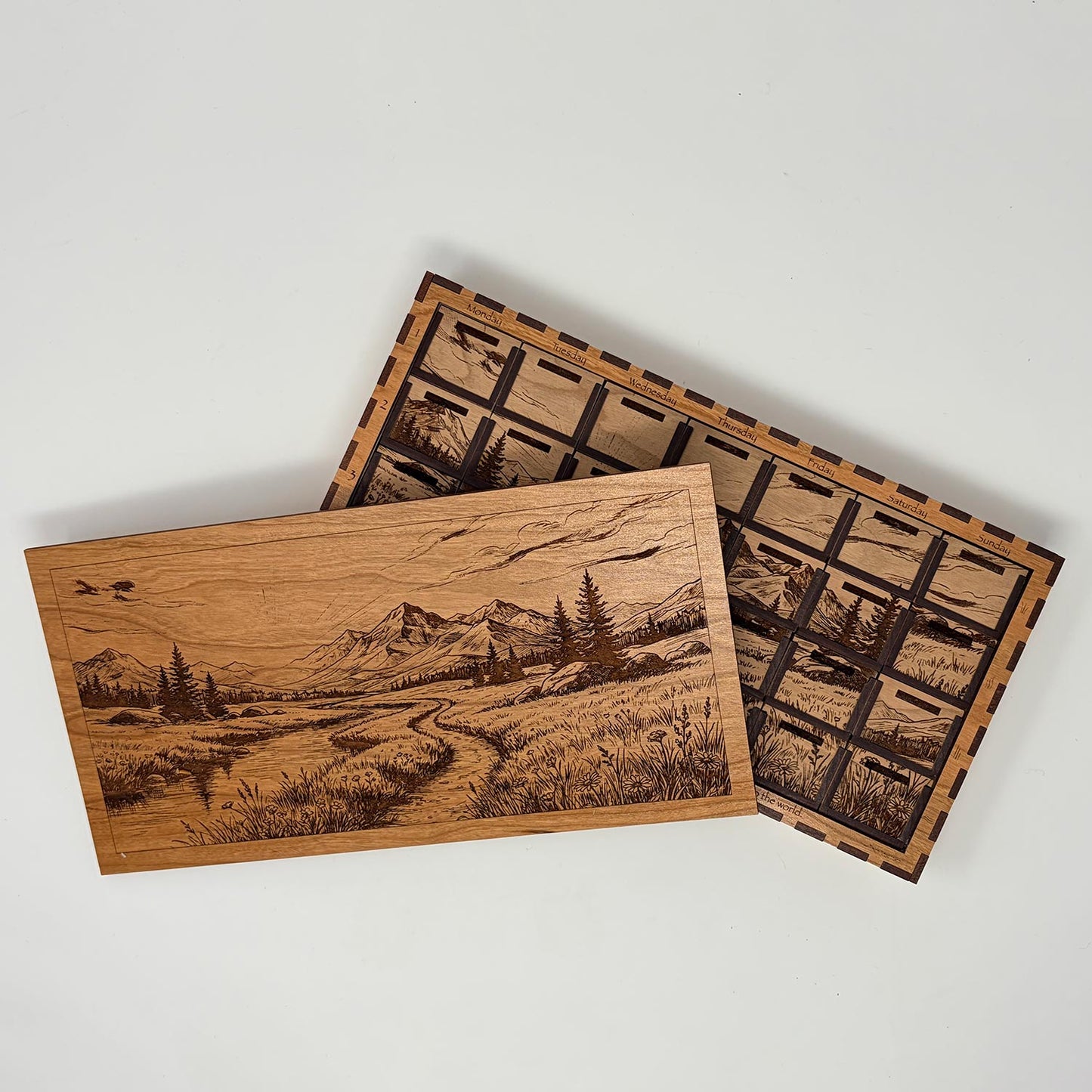Pill Box: A Daily Wellness Organizer Hiding in Plain Sight - Glowforge