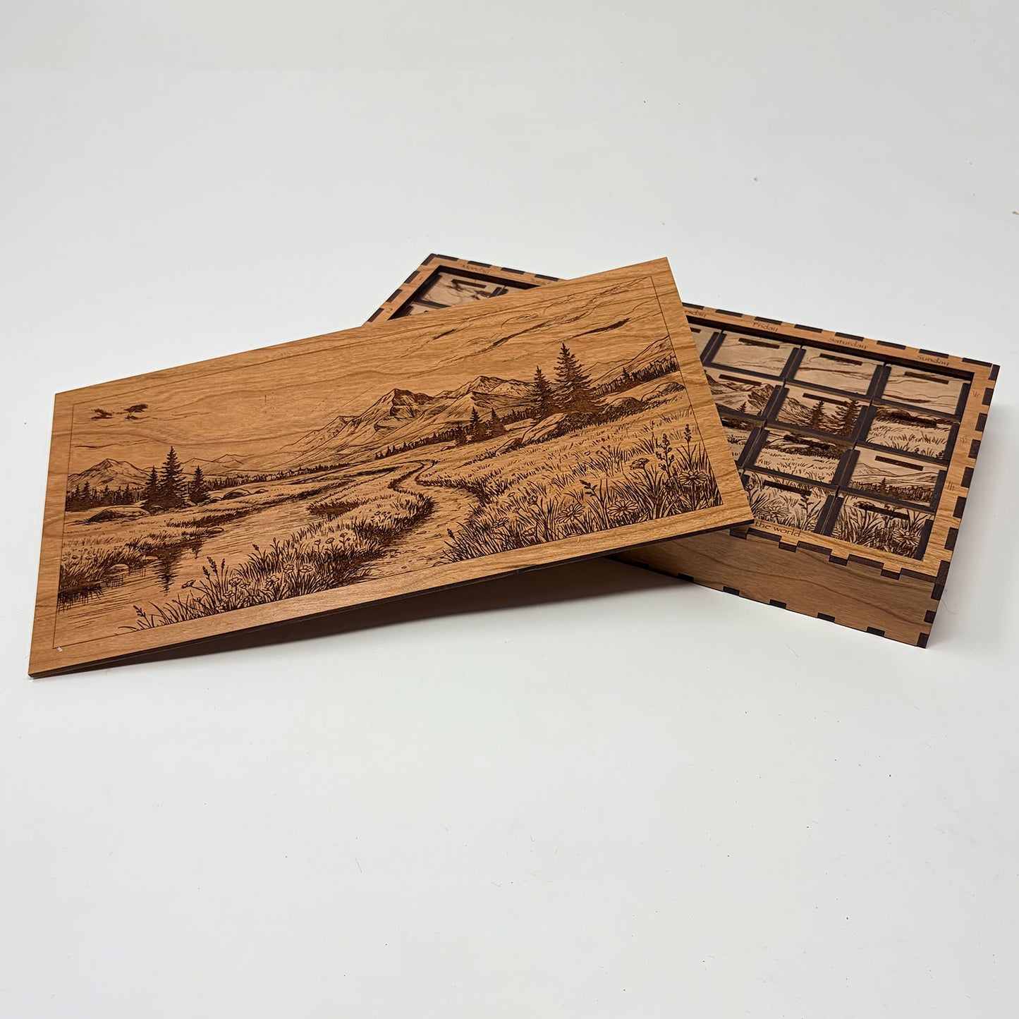 Pill Box: A Daily Wellness Organizer Hiding in Plain Sight - Glowforge