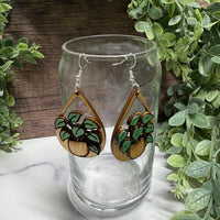 Plant Lover Dangle Earrings (Set of 2) - Glowforge