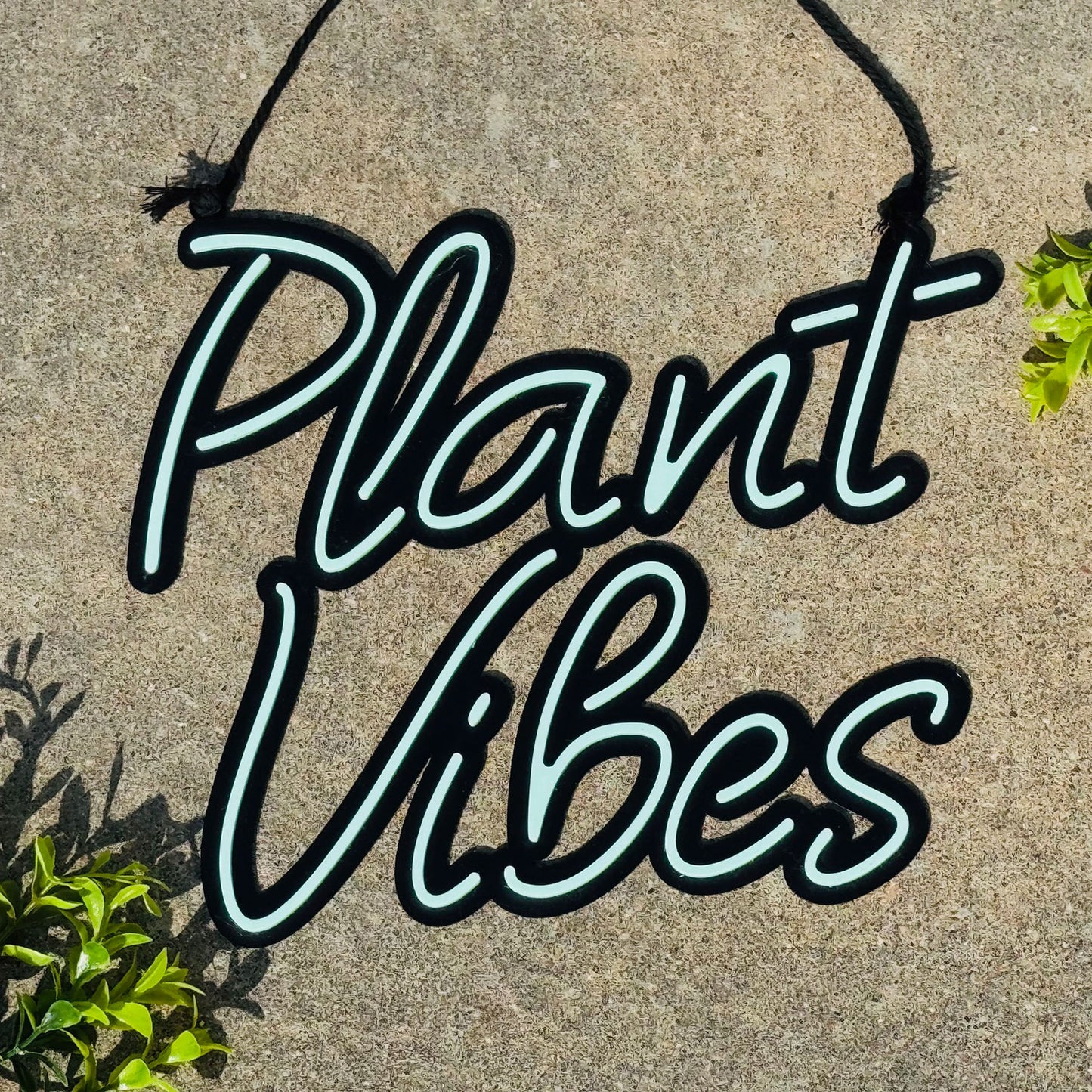 Plant Vibes Layered Sign - Glowforge