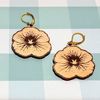 Poppy Earring Pendants - Glowforge