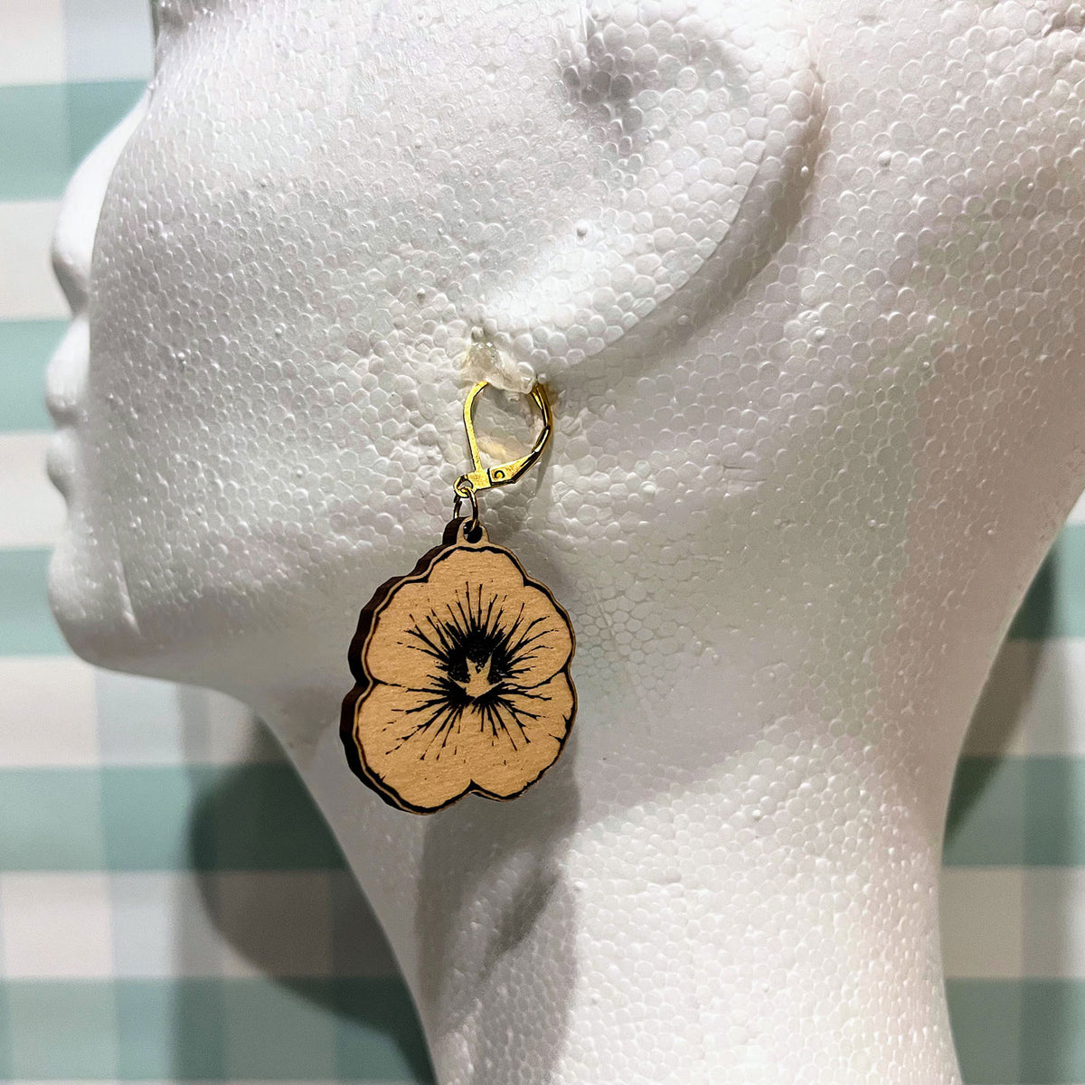Poppy Earring Pendants - Glowforge