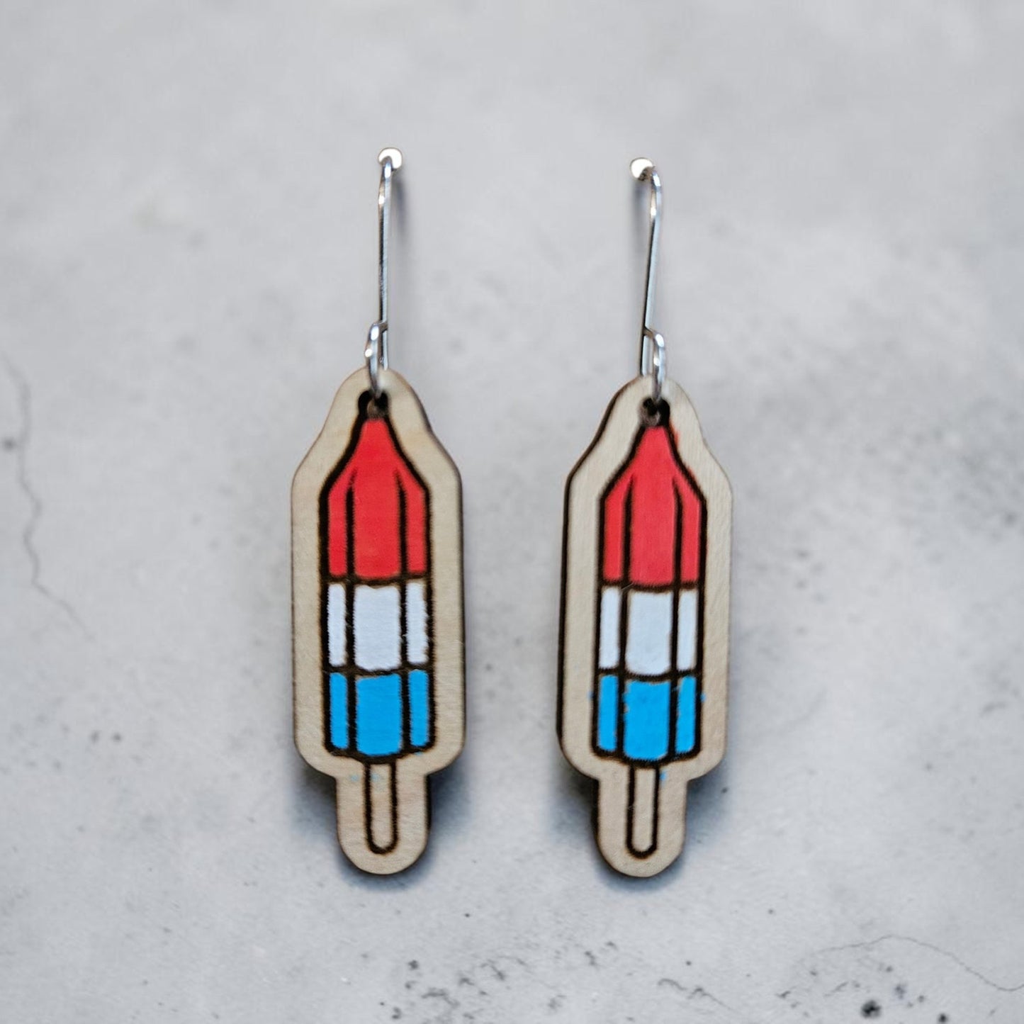 Popsicle Earrings - Glowforge