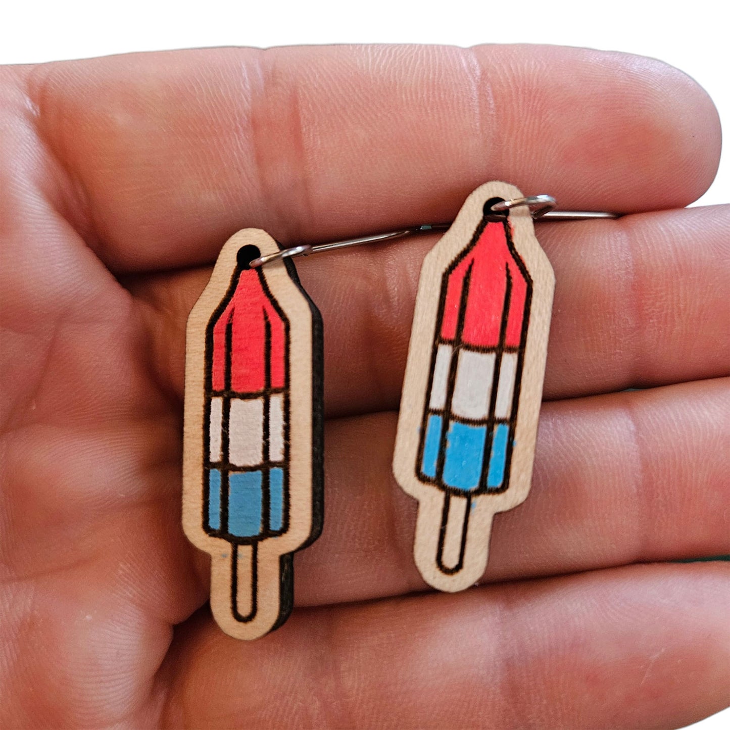 Popsicle Earrings - Glowforge