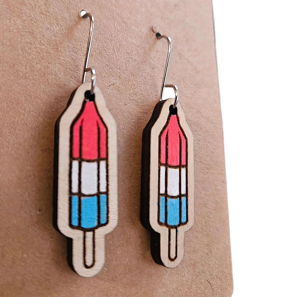 Popsicle Earrings - Glowforge