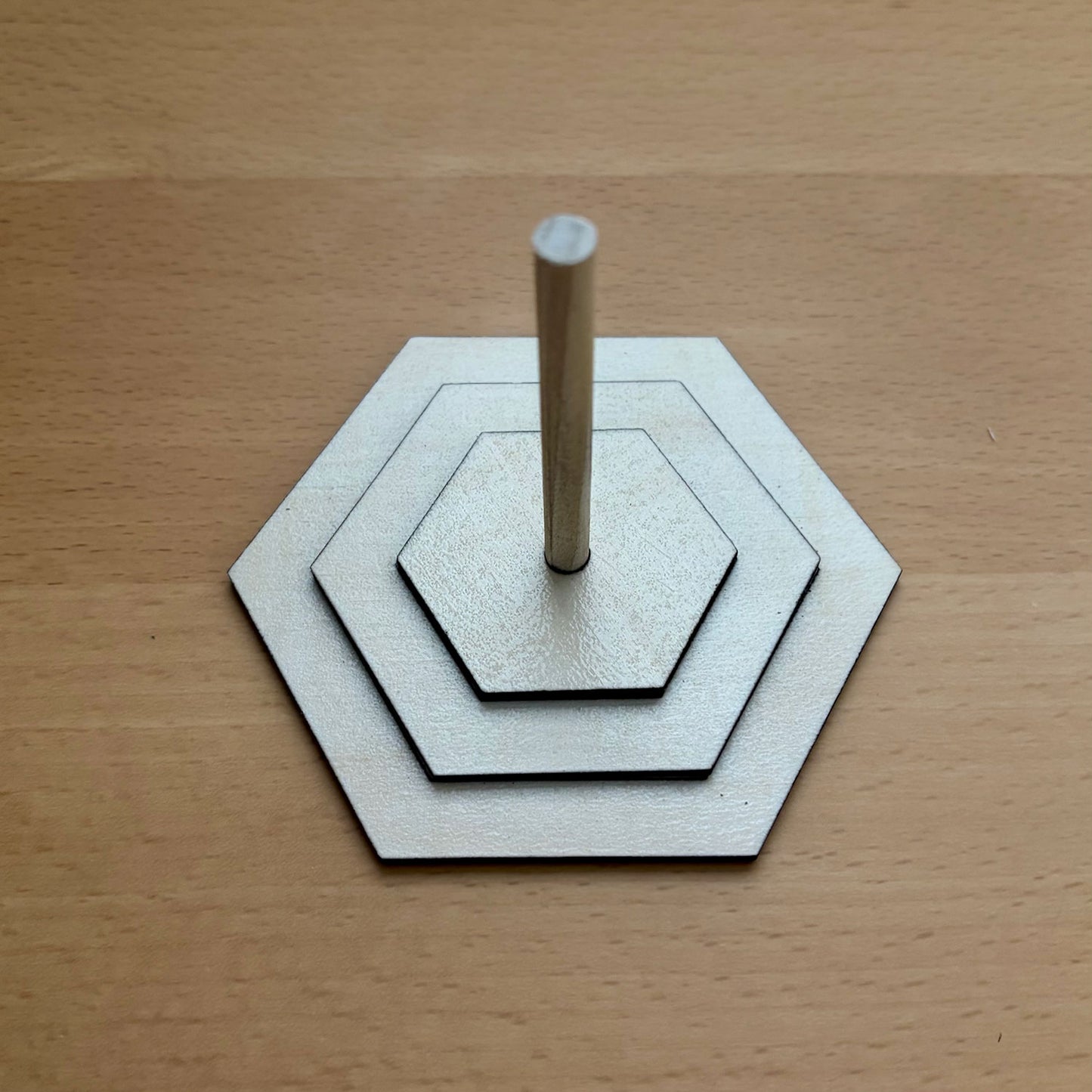 Precision English Paper Piecing Hexagon Kit: 1” & 1.5” Templates & Holder - Glowforge