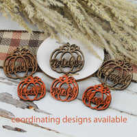 Pumpkin Earrings - Fall Earrings (Set of 2 Sizes) - Glowforge