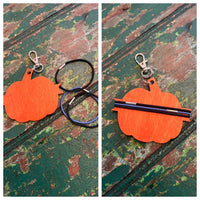 Pumpkin Hair Elastic Tie Holder - Glowforge