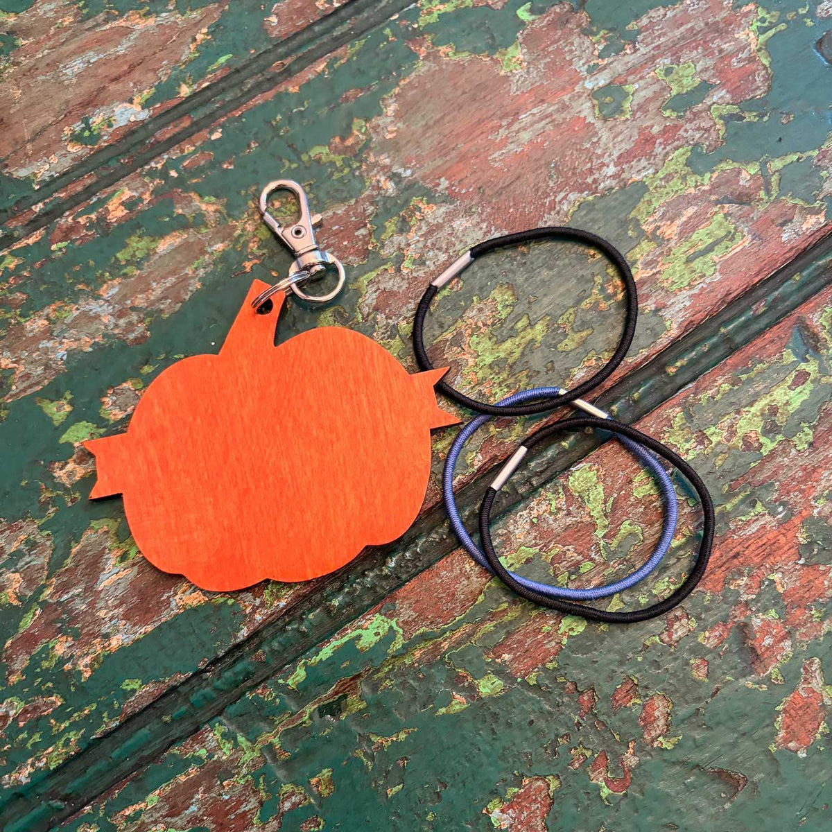 Pumpkin Hair Elastic Tie Holder - Glowforge