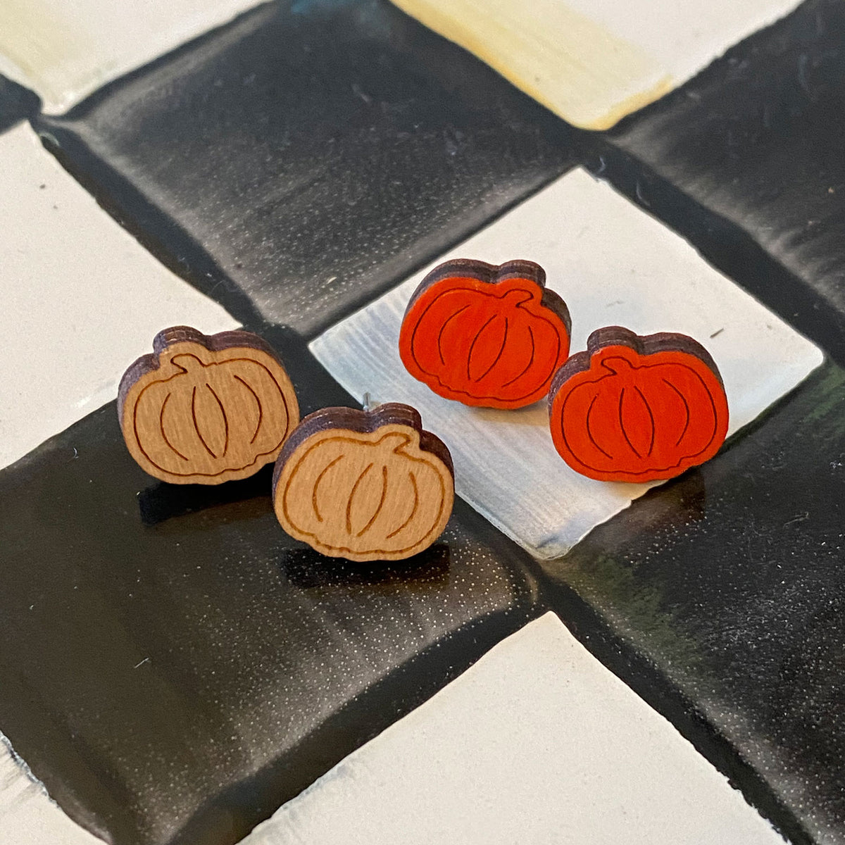 Pumpkin Studs - Glowforge