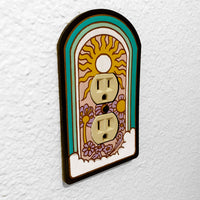 Rainbow Outlet Cover - Glowforge