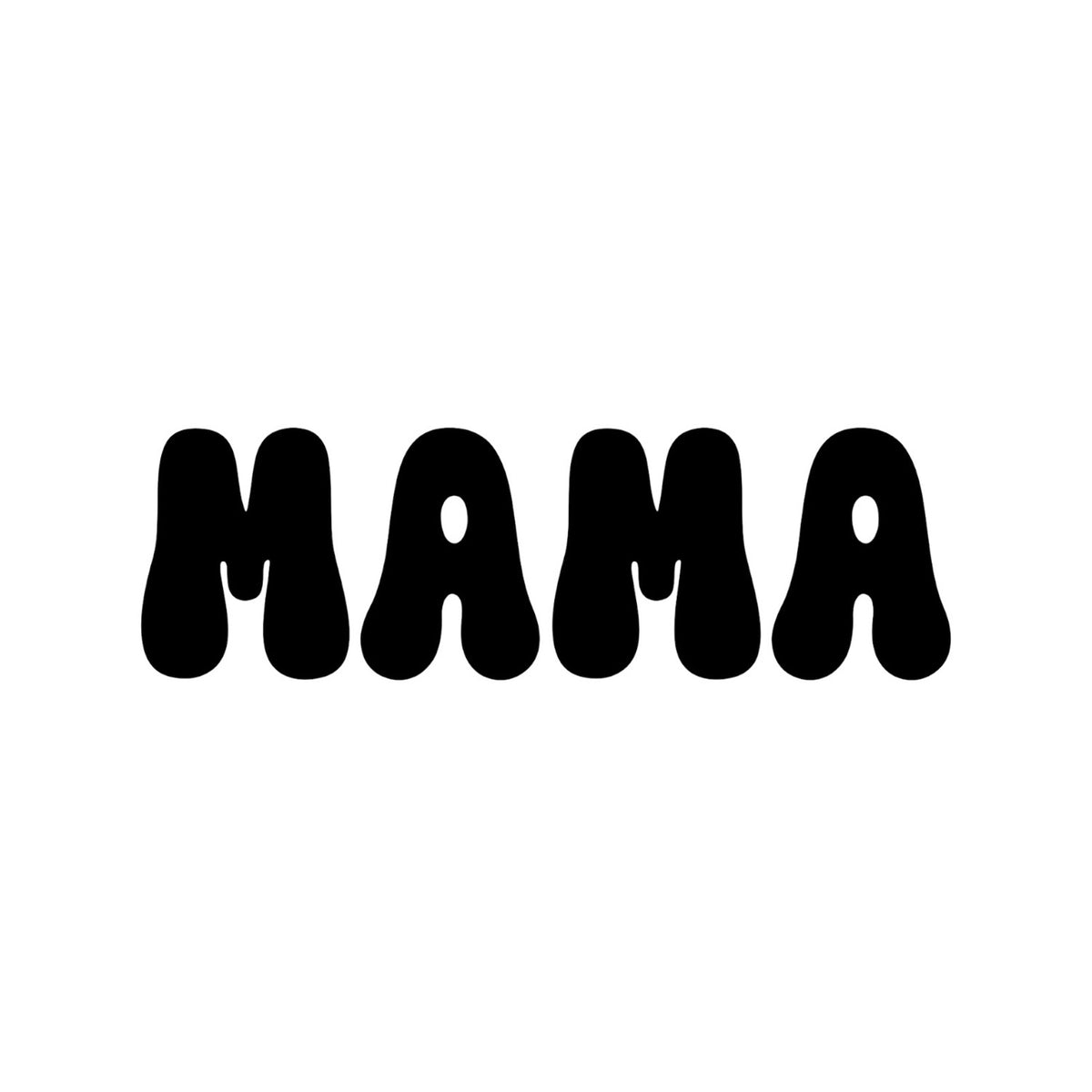 Retro MAMA T-Shirt Graphic